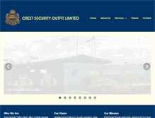 Tablet Screenshot of crestsecurityng.com